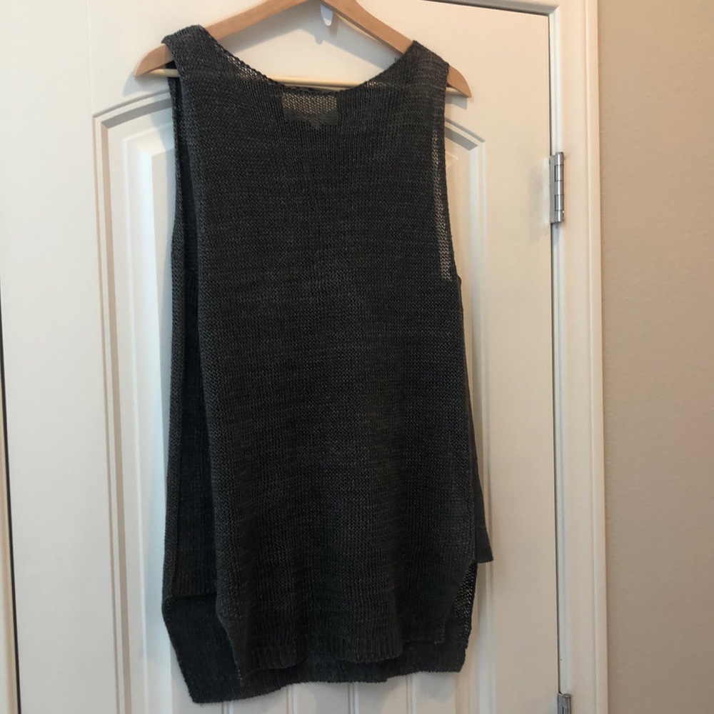 Brochu Walker linen knit tank